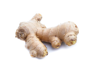 ginger on white background