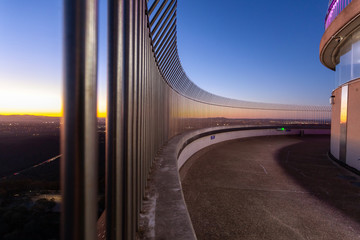 Canberra Tower Sunset