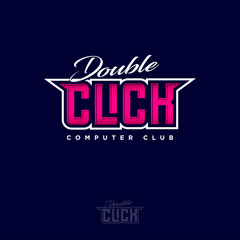 Double Click Computer Club Emblem. Computing and Game Club logo. 