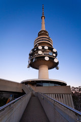 Canberra Tower Sunset