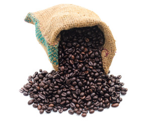 Coffee Bean with white background