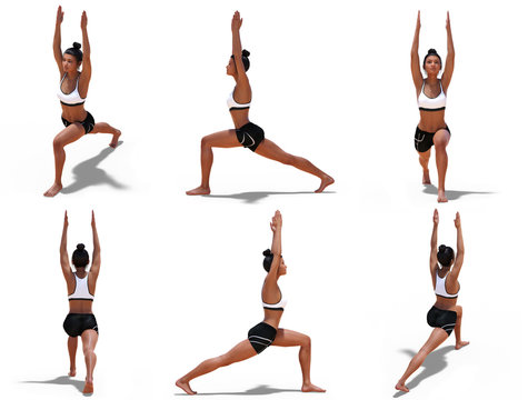 Virabhadrasana I - Warrior 1 Pose — Yoga Alignment Guide