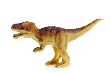 Fototapeta premium dinosaurs on white background