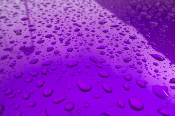 sfondo viola gocce d'acqua texture