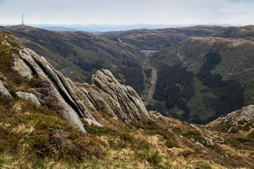 Bergen mountain top, Norway