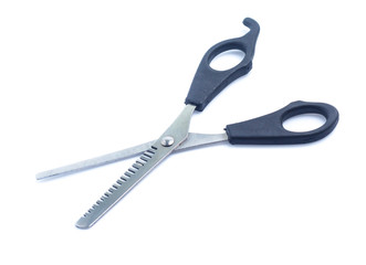 scissors  on a white background