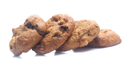 cookies isolated on white background