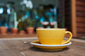 Cup Of Coffee With Latte art