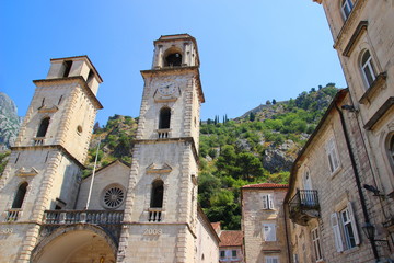 Fototapeta na wymiar Kotor, touristic destination in Montenegro
