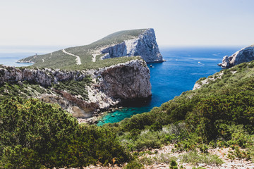View of Capocaccia and Cala Inferno - Alghero