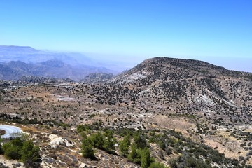 Panoramic view for Dana Reserve center- Jordan