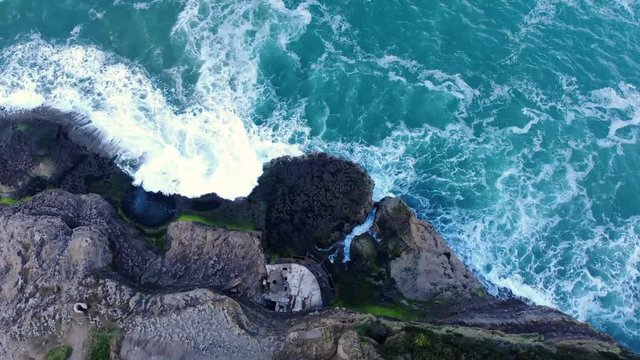 Klippe am Meer - Atlantik - Biarritz