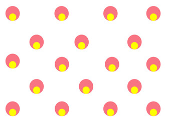 illustration background bright round abstract baby circle