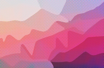 Abstract illustration of red Dots background