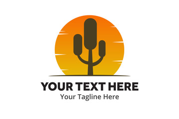 unique tree simple logo creative design in flat style with color . tree nature logo creative design for identity and community