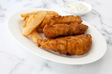Plate of Fish and Chips