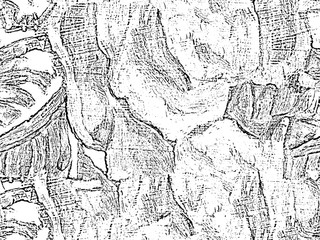 Naklejka premium Grunge black and white abstract texture.