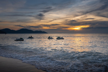 Sunset at Batu Ferringhi Beach - Penang/Malaysia