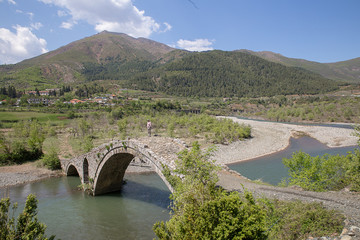 Goliku Brücke über den Fluß Shkumbin