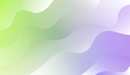 Modern Background With Dynamic Effect. For Futuristic Ad, Booklets. Vector Illustration with Color Gradient.