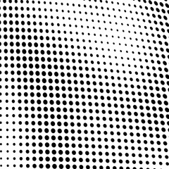 Abstract monochrome halftone texture.