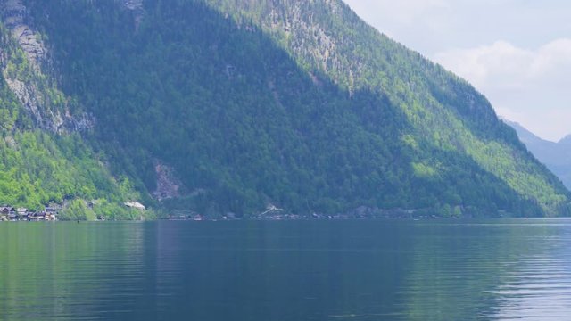 Beautiful little town of Halstatt - latest attraction for tourists.