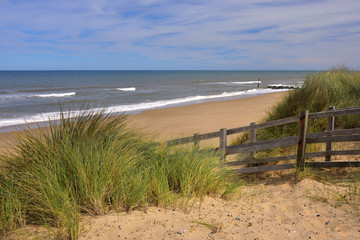 The Beach & Sand Dunes at Waxham in Norfolk, England