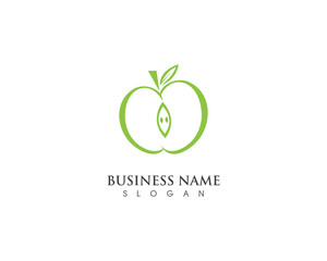 Apple fruit vector design illustration