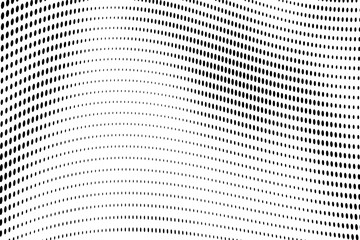 Abstract monochrome halftone texture.