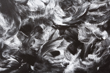 abstract black and white background, grunge texture