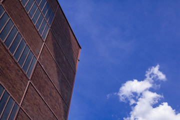 Außen Fabrikgebäude Immobilie Bauwerk Verwaltung Steine Mauer rot