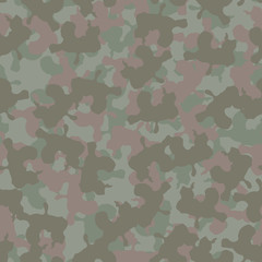Fototapeta premium Forest camouflage of various shades of green and brown colors