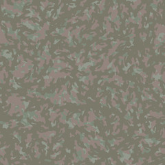 Forest camouflage of various shades of green and brown colors