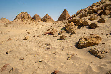 Nubian Pyramids in the Sudan (Nuri)