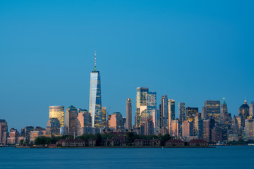 Fototapeta premium Cityscape photography New York City Manhattan