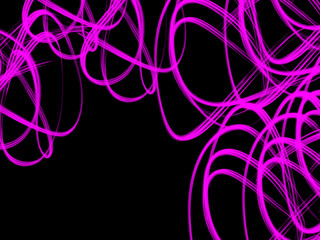 multicolored lines and patterns. abstraction