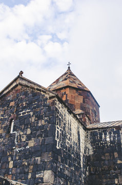 old Sevanavanq monastery in Sevan, Armenia
