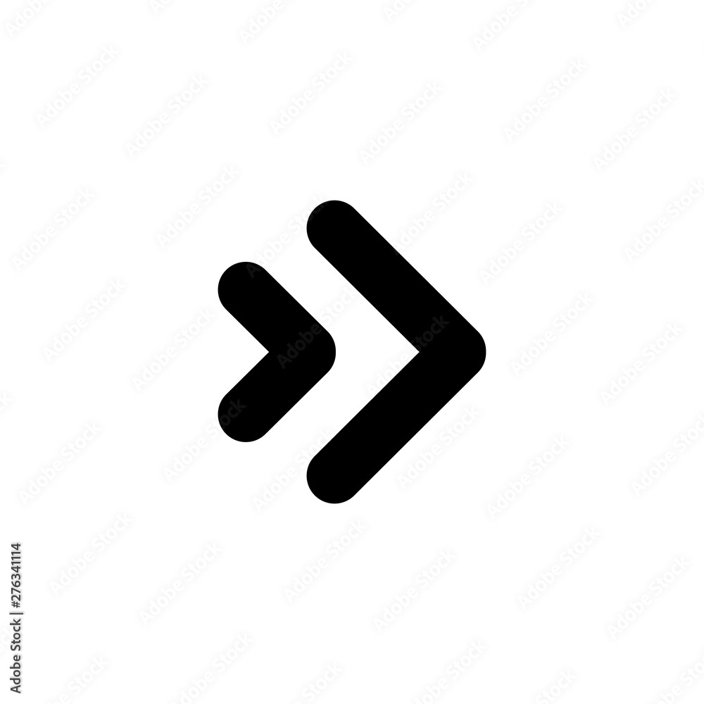 Wall mural arrow. arrow black icon. arrow vector icon. cursor icon. cursor in flat design. cursor