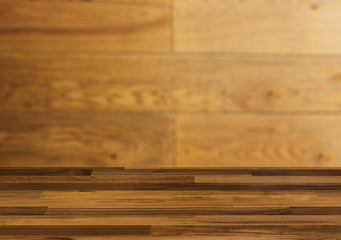 The texture of the wood. Background with empty table. Flooring.