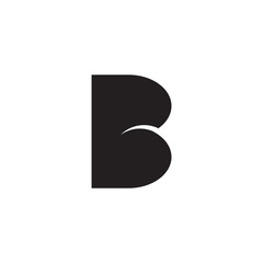 B letter logo design vector template