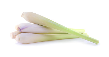 Lemongrass isolated on a white background