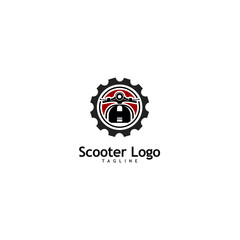 Scooter Logo Template