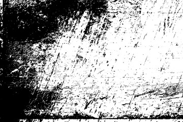 Black white grunge. Gloomy abstract monochrome background. Smudge. Worn texture.
