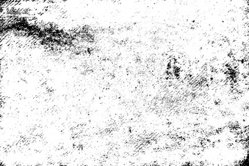Black white grunge. Gloomy abstract monochrome background. Smudge. Worn texture.
