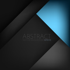 Blue abstract background with copy space for text