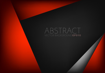 Red vector abstract background with copy space for your text