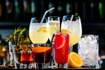 best-selling cocktails at the bar