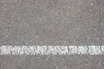 Fototapeta premium closeup old road texture, top view