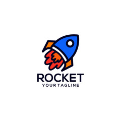 Rocket Logo Template