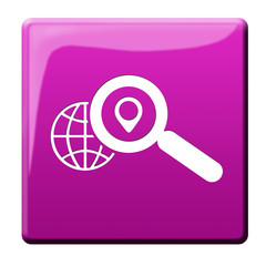 Regionale Suche - Symbol Button